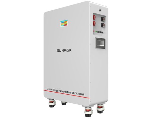 8000+ Cycle 10 Years Warranty 20Kwh Lifepo4 Battery Pack 51.2V 400Ah 48V Battery Packs Solar Lifepo4 Batteries