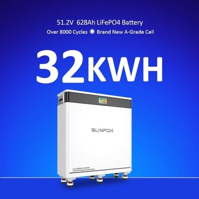 Low Price Lithium Solar 30kwh Lithium Battery Power Lithium Battery 51.2v 600ah 32kwh Lifepo4 Solar Battery