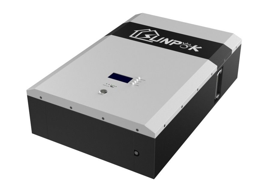 stockage solaire de maison d'Ion Battery Renewable Energy For de lithium de 7.68Kwh 10.24Kwh