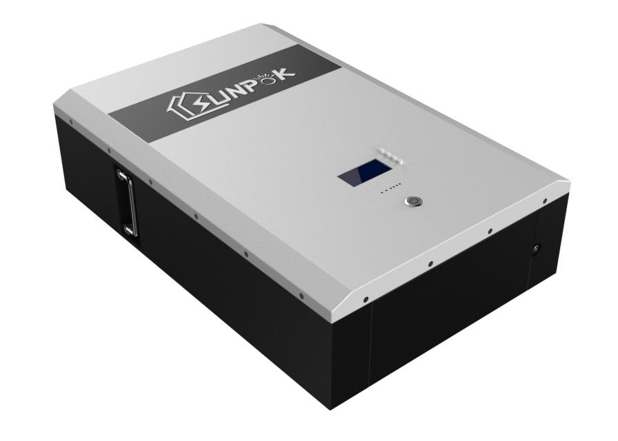stockage solaire de maison d'Ion Battery Renewable Energy For de lithium de 7.68Kwh 10.24Kwh