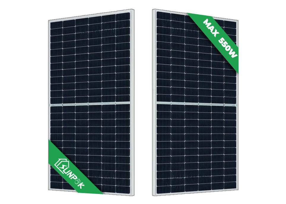 le panneau solaire picovolte mono de demi cellules de MBB 450W lambrisse pour le stockage de l'énergie de système solaire