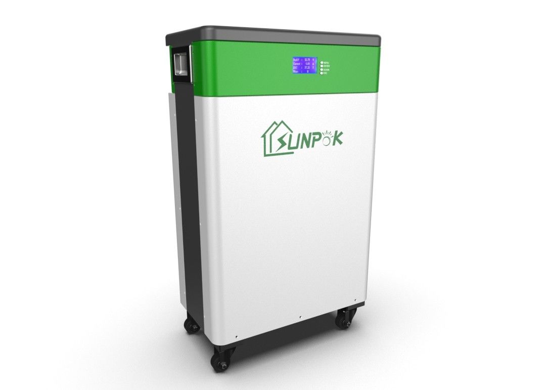Recharge 300ah système 12.8Kwh d'Ion Battery Pack For Solar de lithium de 48 volts