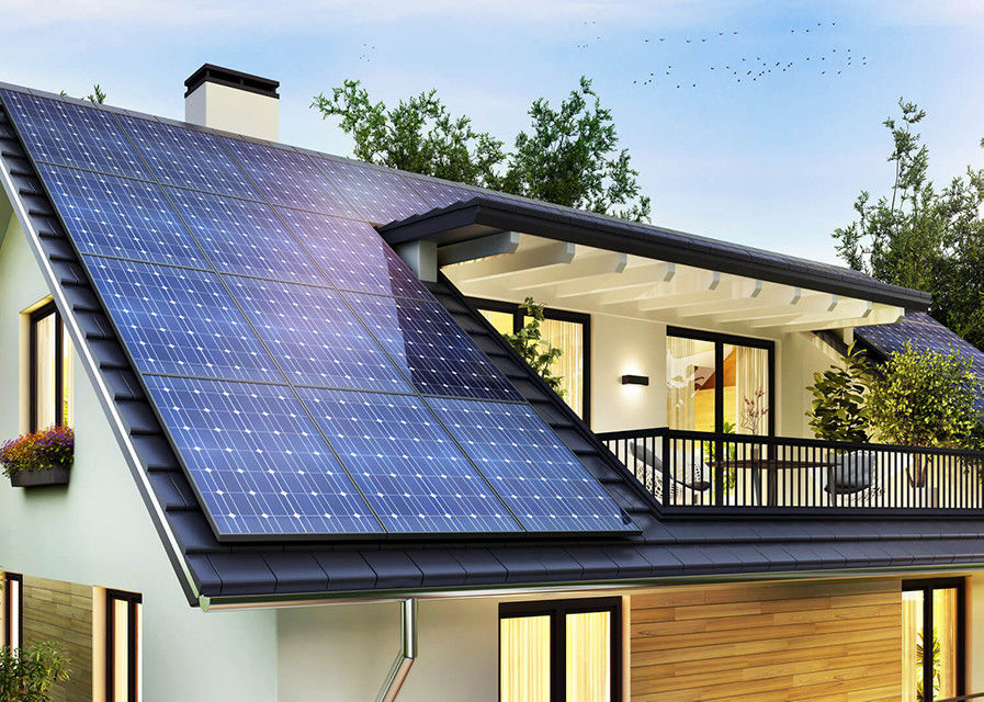 Système de panneaux solaires de l'ensemble complet 10Kw 15Kw 20KW 5000 W sur le système solaire de grille