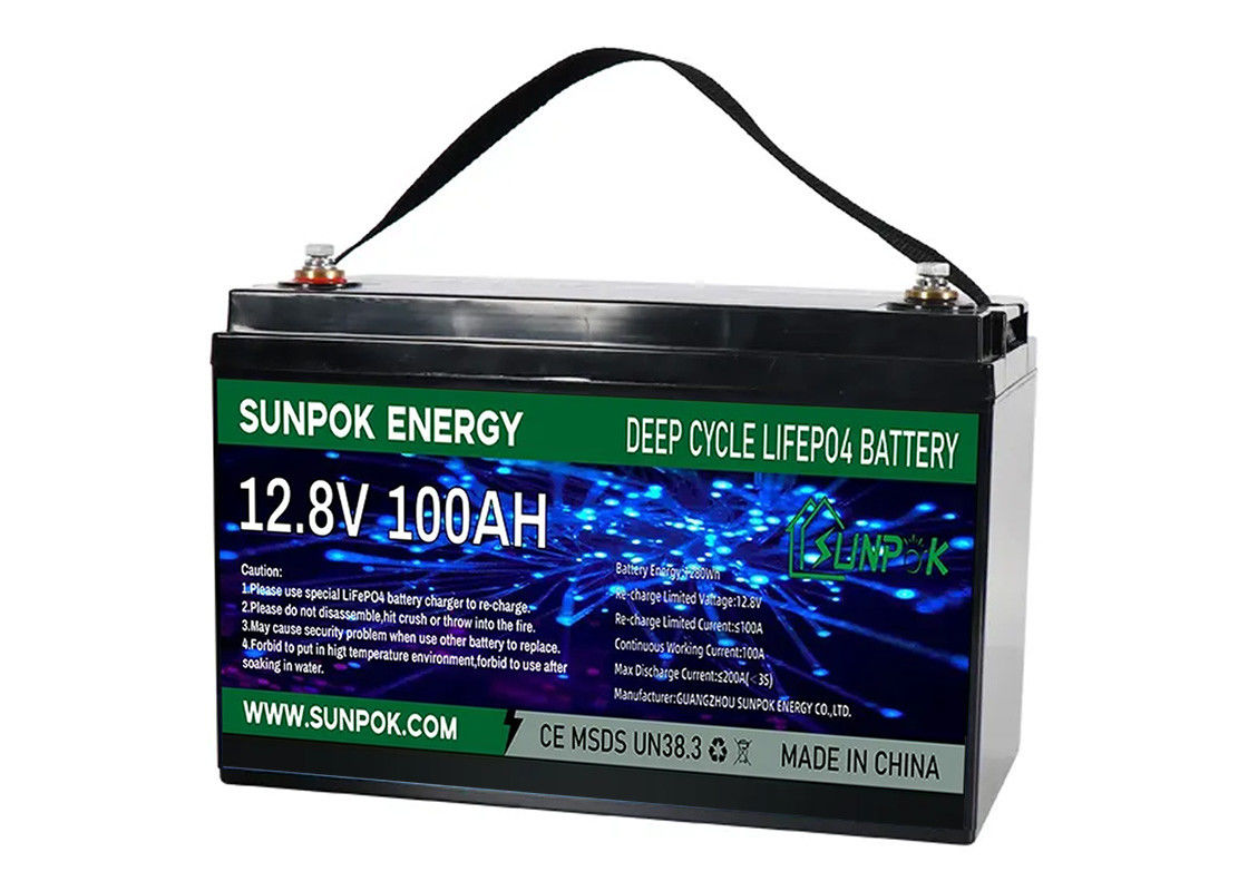100ah 200ah 250ah batterie profonde de cycle de lithium de 12 volts pour résidentiel et commercial