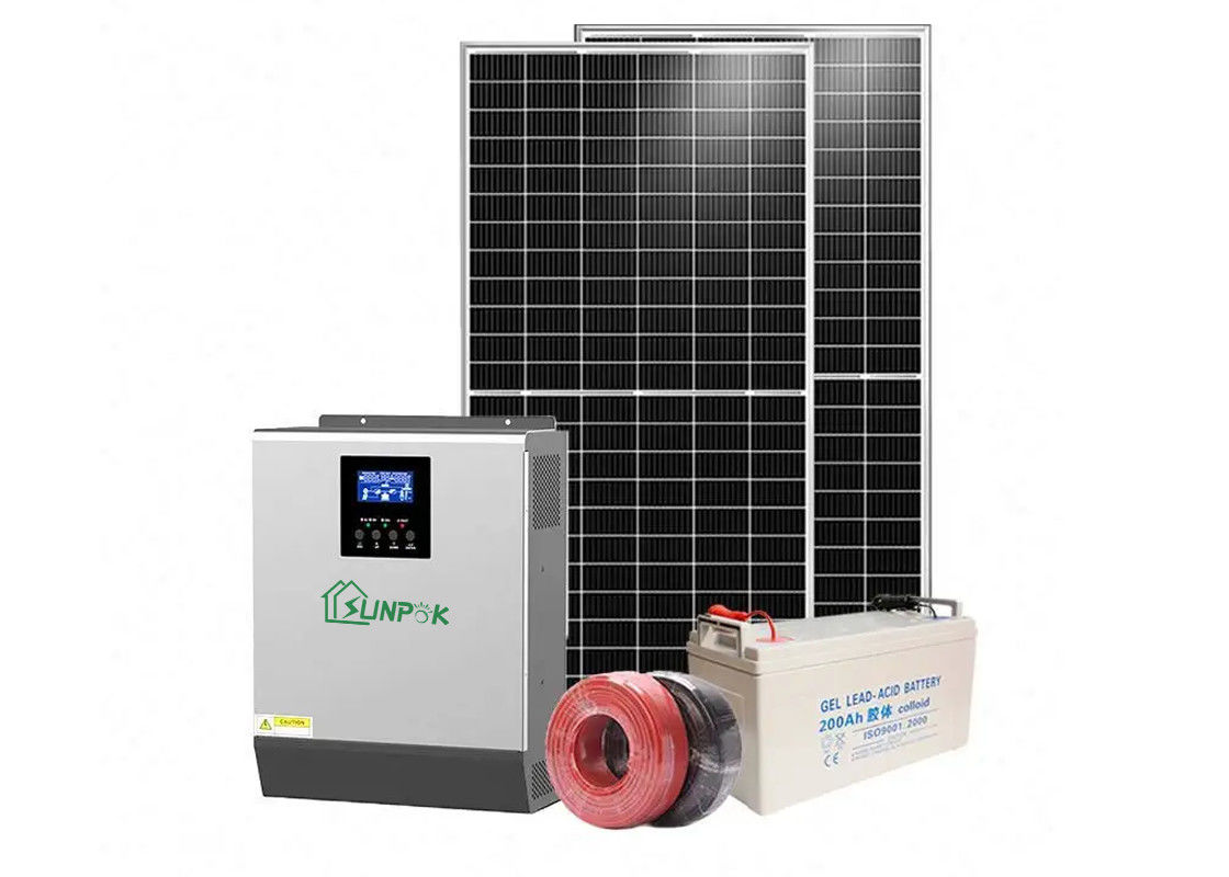 Système solaire hybride Kit Empowering Energy Independence avec l'efficacité solaire autoriser votre maison ou affaires
