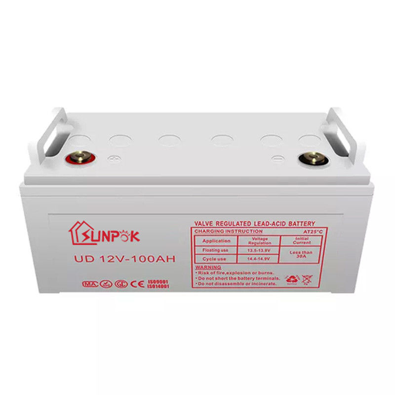 Chariot de golf solaire de Sunpok lifepo4 12v 50ah 100ah 120ah 150ah 200ah 300ah 400ah rv