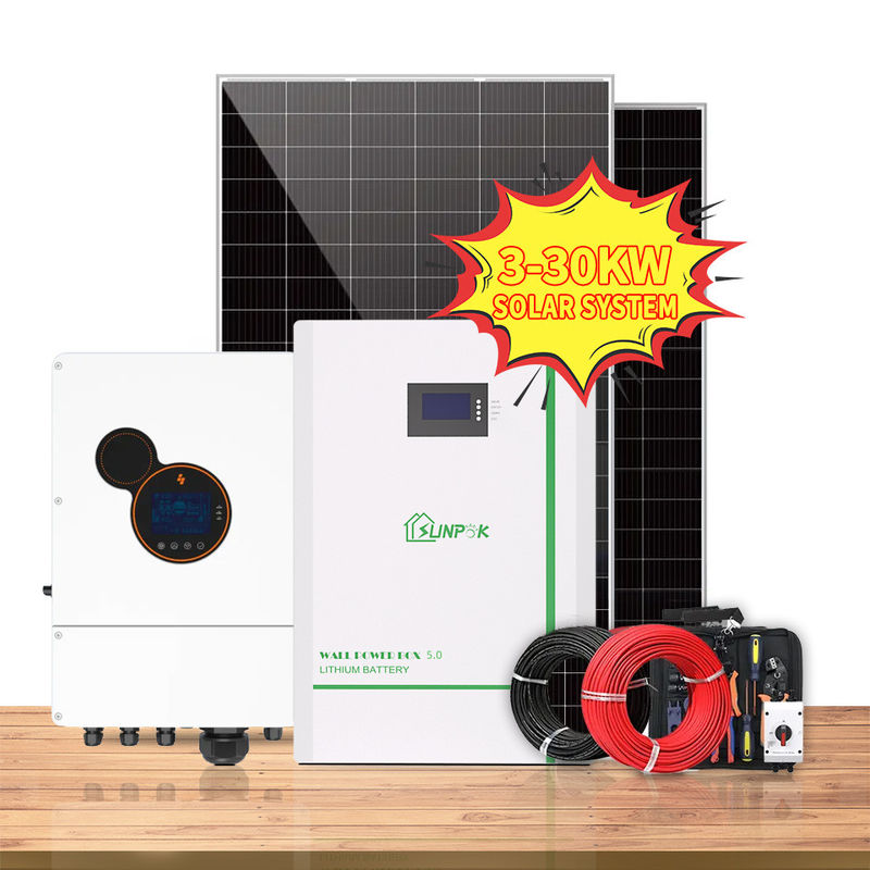 inverseur hybride 2kw 3kw 4kw 5kw 8kw de l'énergie 12V solaire outre du lien de grille combiné avec