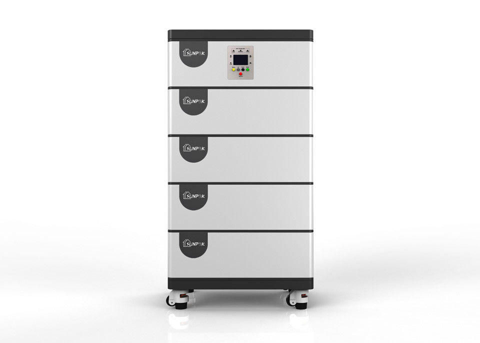 Batterie tout-en-un de Sunpok avec l'inverseur 48V outre du kit solaire tout-en-un de système solaire de générateur de la grille MPPT