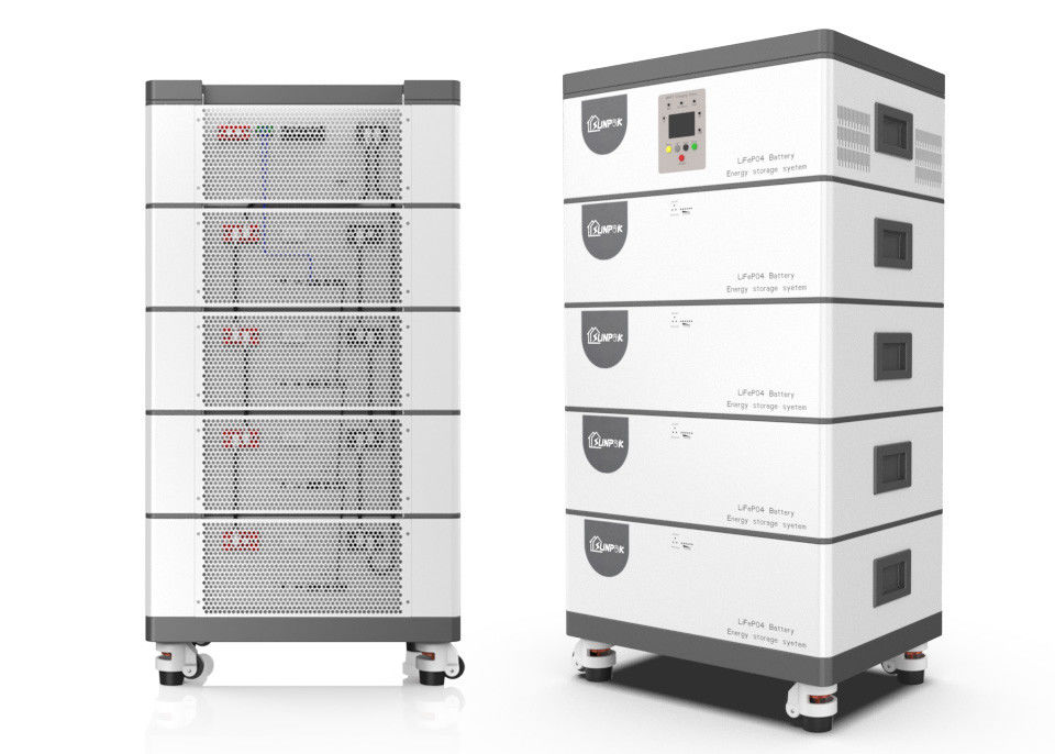 Batterie tout-en-un 5kva 6kva 8kva 10kva pour la maison tout de Sunpok dans un système empilé d'ESS