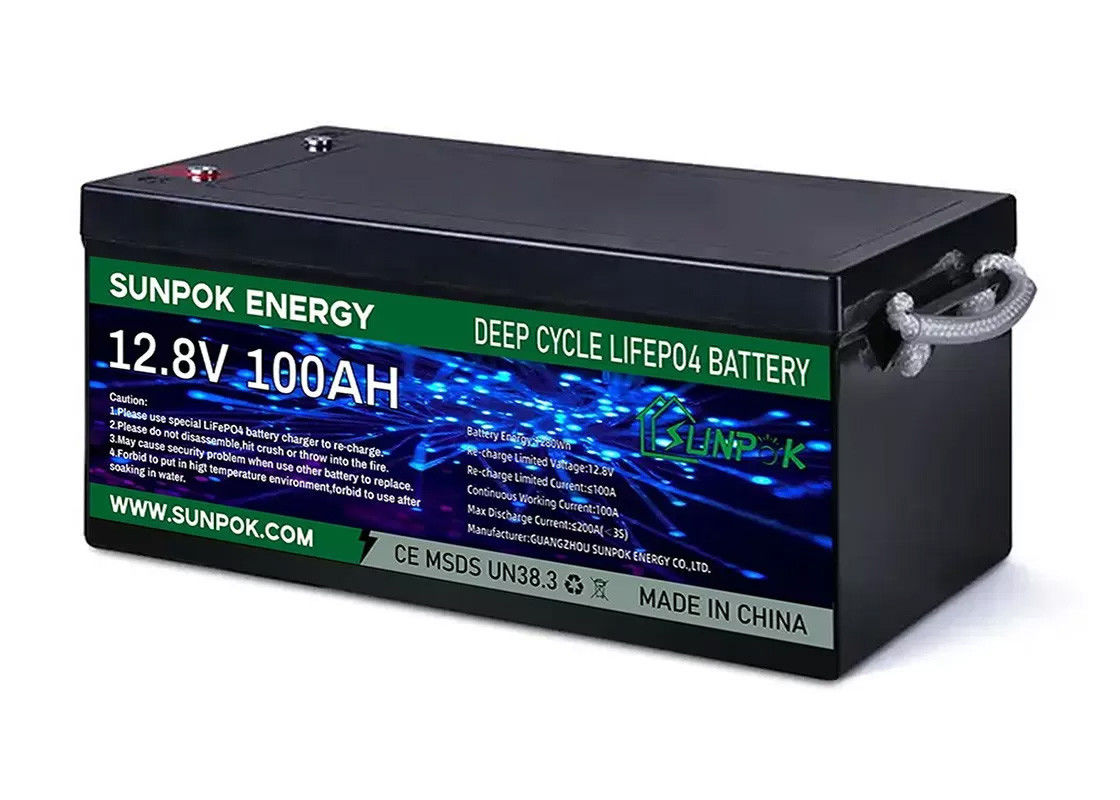 Lifepo4 12V 100Ah 200Ah 230Ah 280Ah 300Ah 460Ah Lithium 12V Lifepo4 batterie batterie de stockage d'énergie solaire