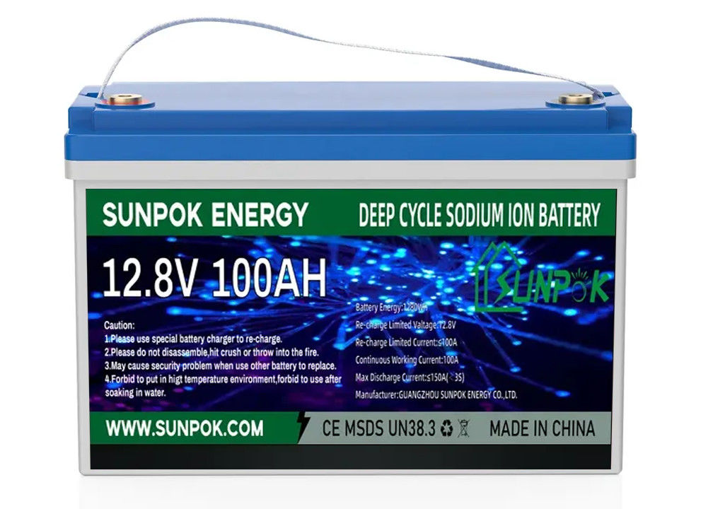 Batteries au lithium Sunpok à vendre 100ah 200ah 300ah 12v autonomie de la batterie au lithium lipo