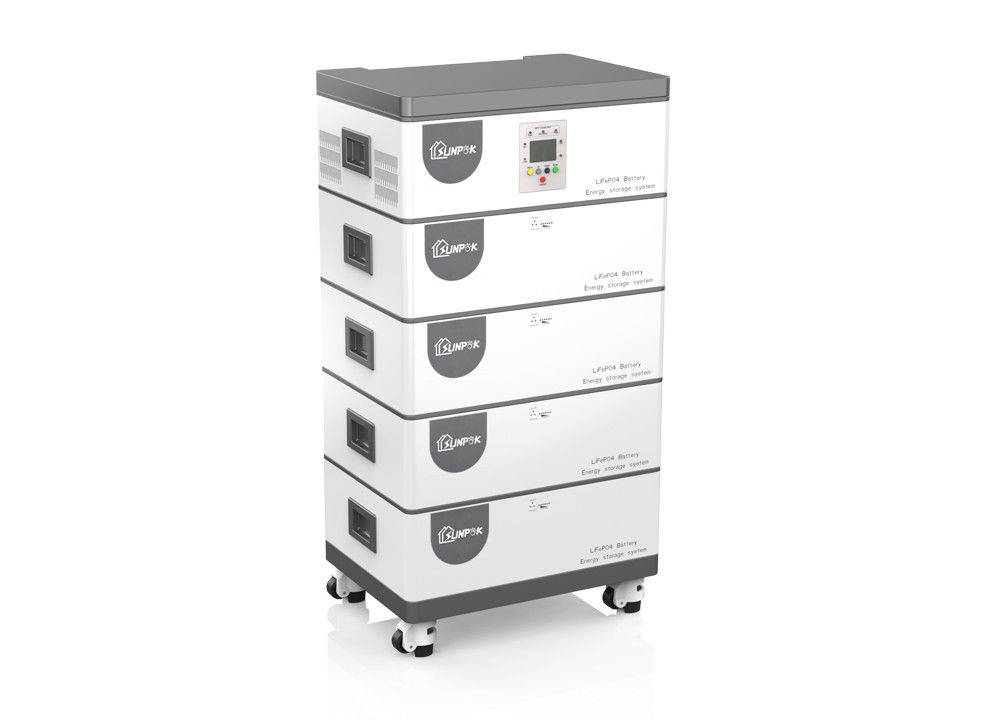 Accueil 51.2V 100Ah 5KWh batterie 3.2KW Inverteur tout en un système de stockage d'énergie