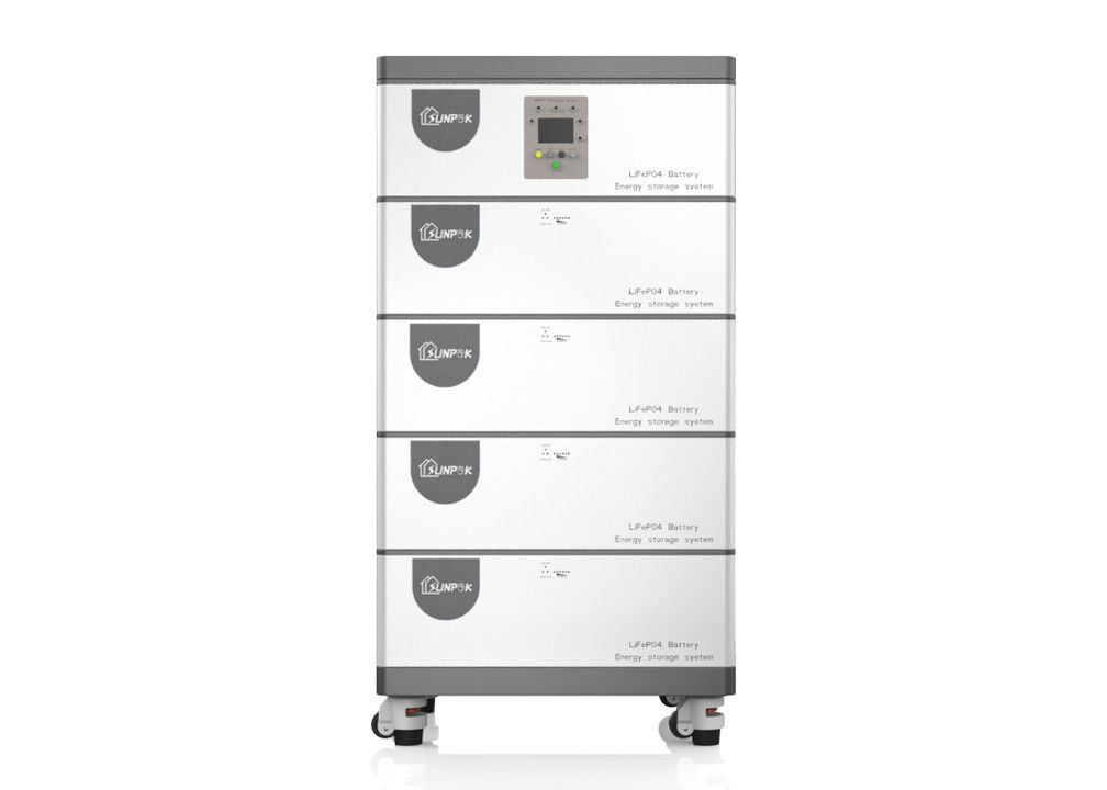 Système tout-en-un de remisage des batteries du système d'alimentation solaire de SUNPOK ESS 5kW 10kWh LiFePO4