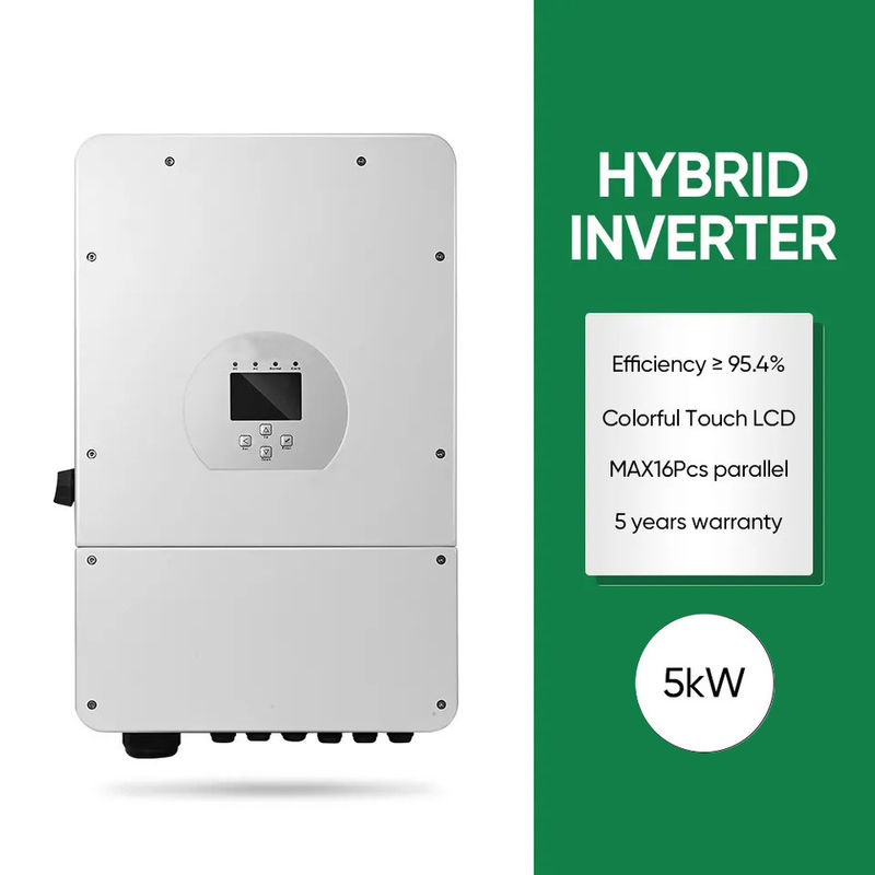 Type réglé complet de batterie au lithium de système à énergie solaire de la maison 3KW