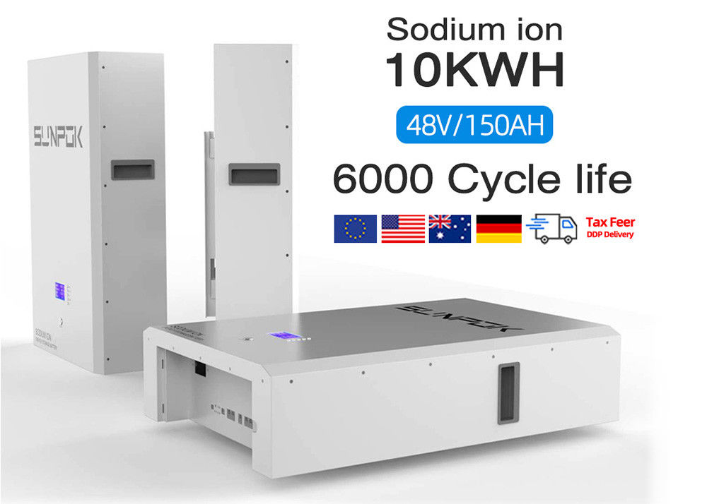 Temps de recharge de 2 heures Batterie à ions sodium marquée CE Powerwall Solution de stockage d'énergie