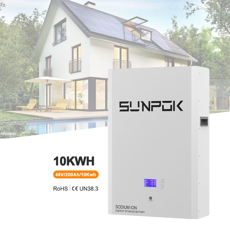 Voltage nominal 48V 51.2V Batterie à ions sodium personnalisée