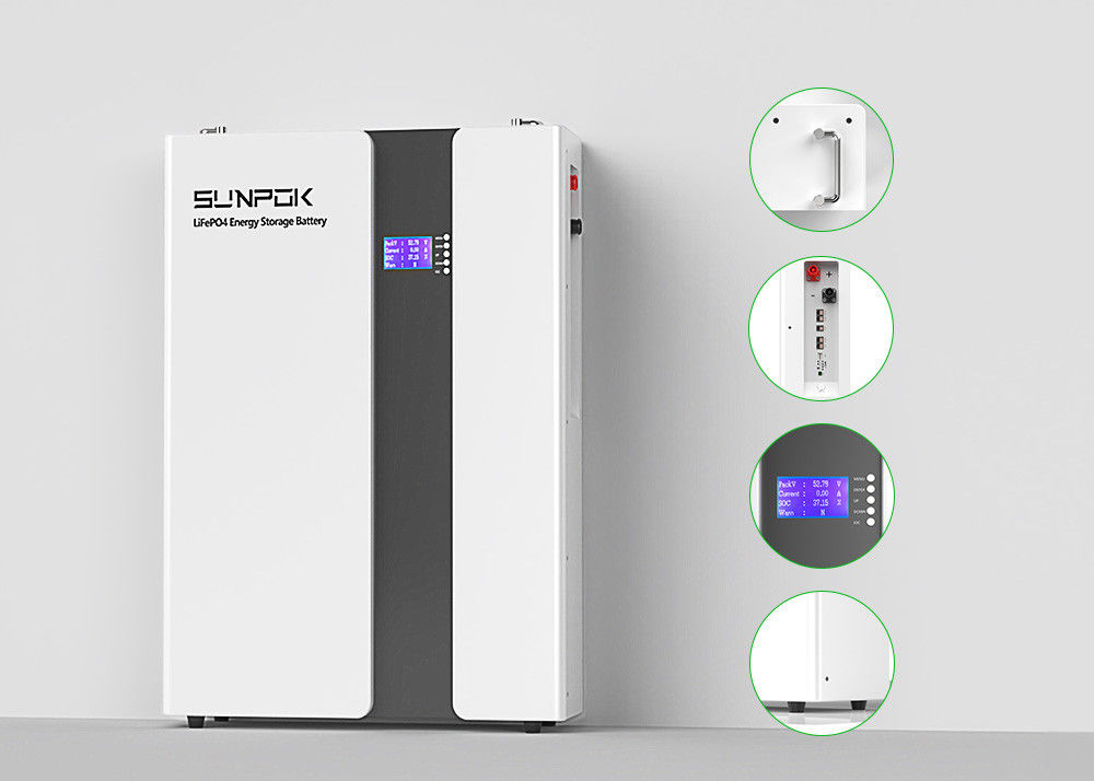 Batterie à ions de lithium hors réseau max. Voltage de charge 58.4Vdc