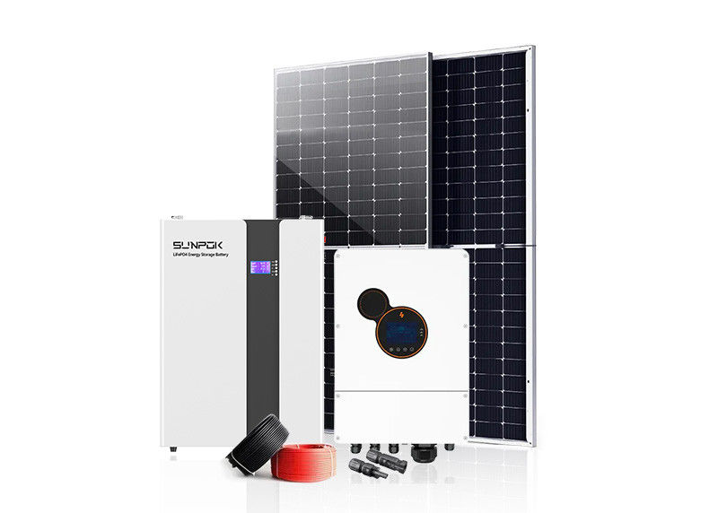 Outils de fermeture de connecteur de taille personnalisée pour kit solaire hybride avec panneaux de silicium polycristallin