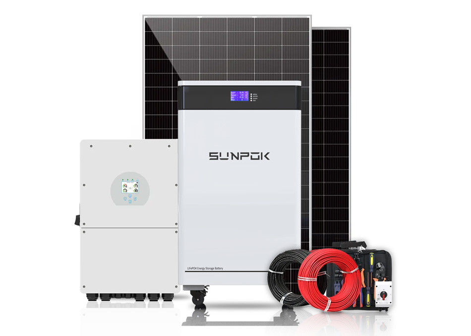 Système solaire hybride de 230 V 3 kW 5 kW 8 kW 10 kW