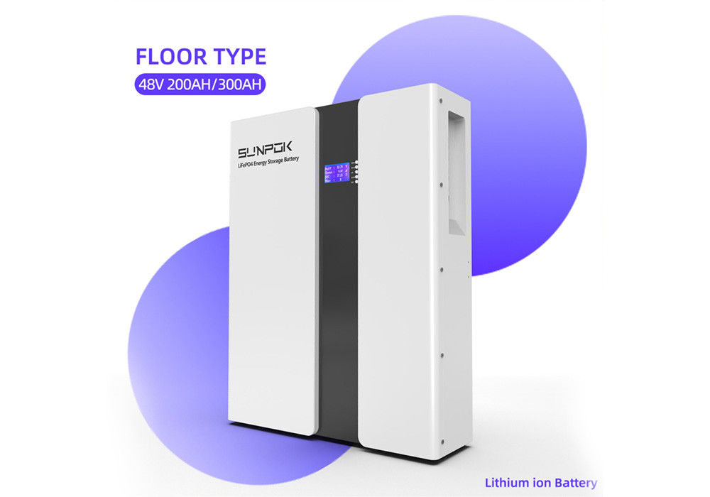 Durée de vie de la batterie au lithium-ion 24v 48vpo4 de la batterie solaire 100ah 200ah