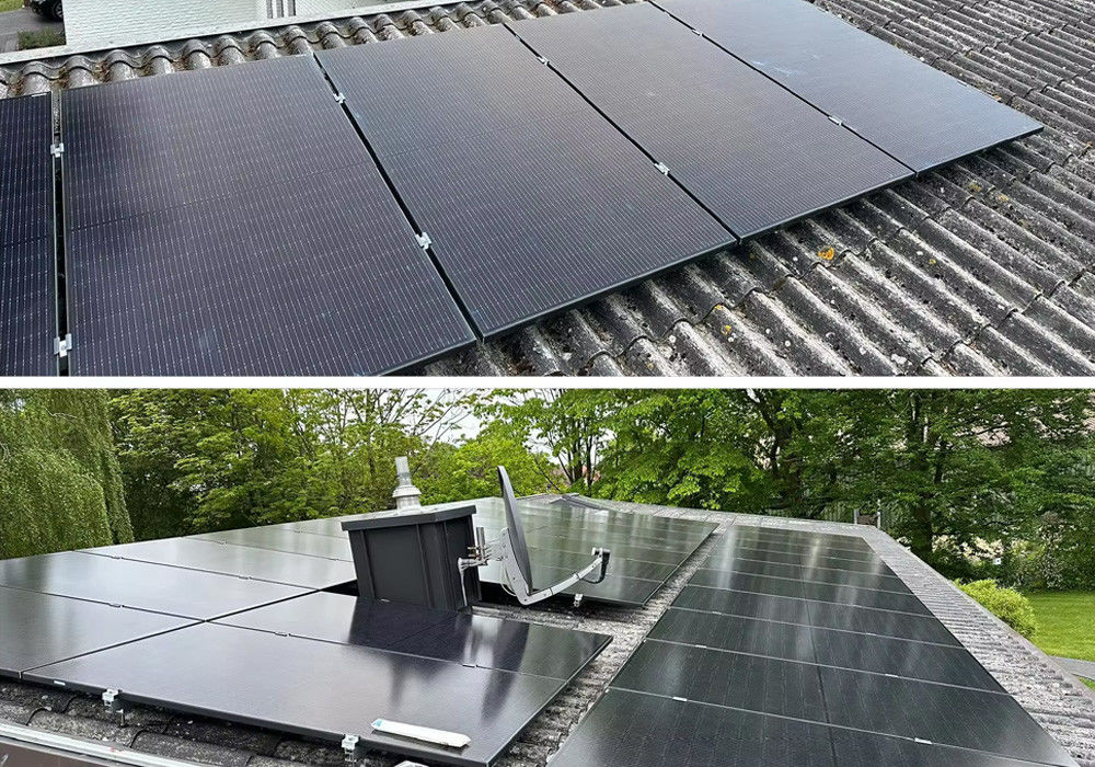 Système photovoltaïque solaire hybride 5 kW 8 kW 10 kW Système photovoltaïque solaire hybride 5 kilowatts avec piles