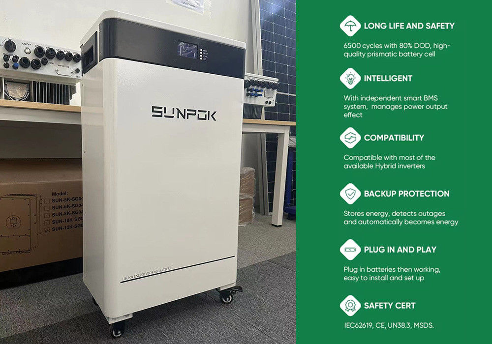 Système hybride Solaire Éolien Panneau solaire 3 kW 5 kW 10 kW 20 kW Système solaire pour la maison
