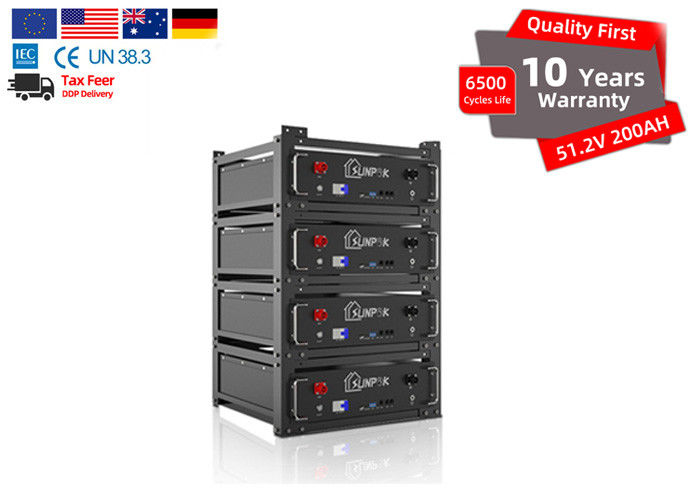 Armoire de batterie à rayonnage 48v 100ah 200ah Système de gestion de la batterie à rayonnage