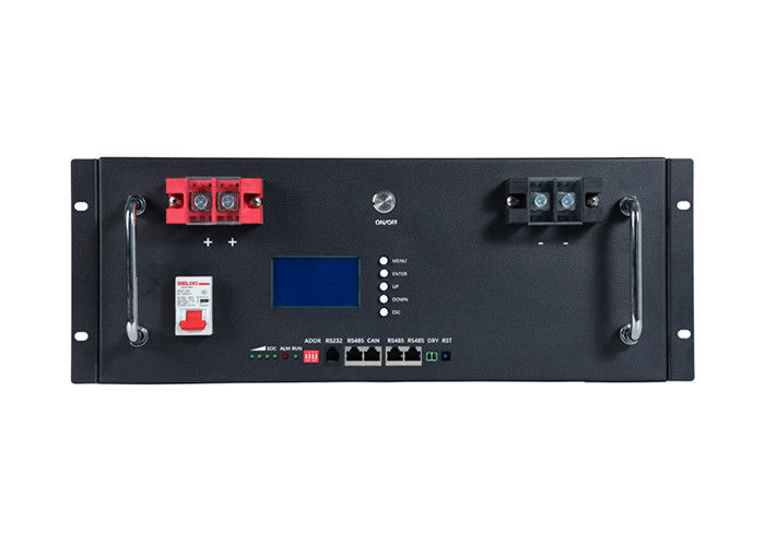 Armoire de batterie à rayonnage 48v 100ah 200ah Système de gestion de la batterie à rayonnage