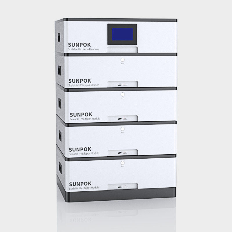 Système de stockage d'énergie solaire électrique Lifepo4 piles 48v 51.2v 400ah 20kwh