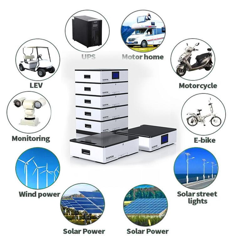 Batterie piégée haute tension 5kwh/10kwh/20kwh Ess Split type avec système hors réseau