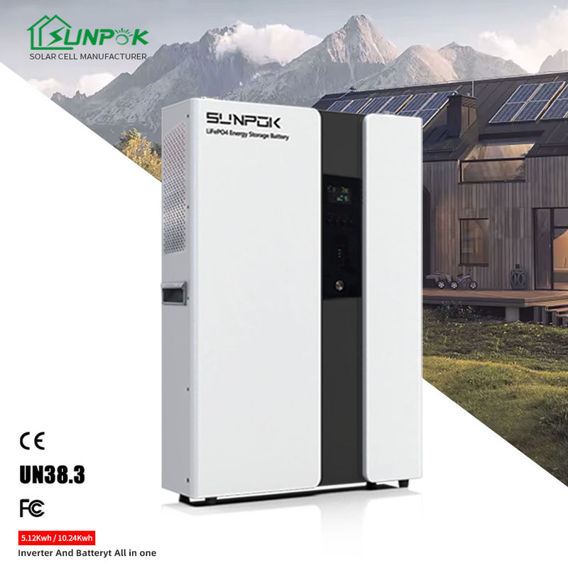 Système de batterie de stockage d'énergie domestique ESS tout en un 5KWH 10KWH 20KWH