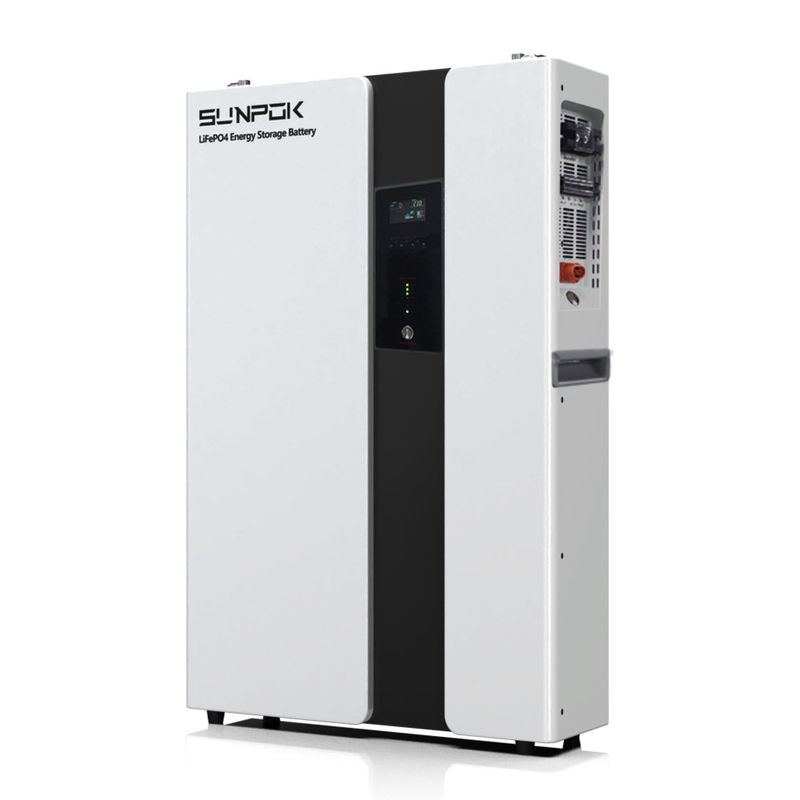 Invertisseur solaire batterie de stockage d'énergie 5kw 10kw Pour le système de stockage d'énergie à domicile