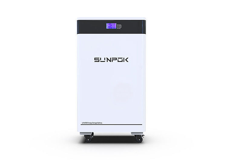 51.2v Batterie lithium-ion de grande capacité 48v 300ah Lifepo4 Powerwall Stockage d'énergie solaire