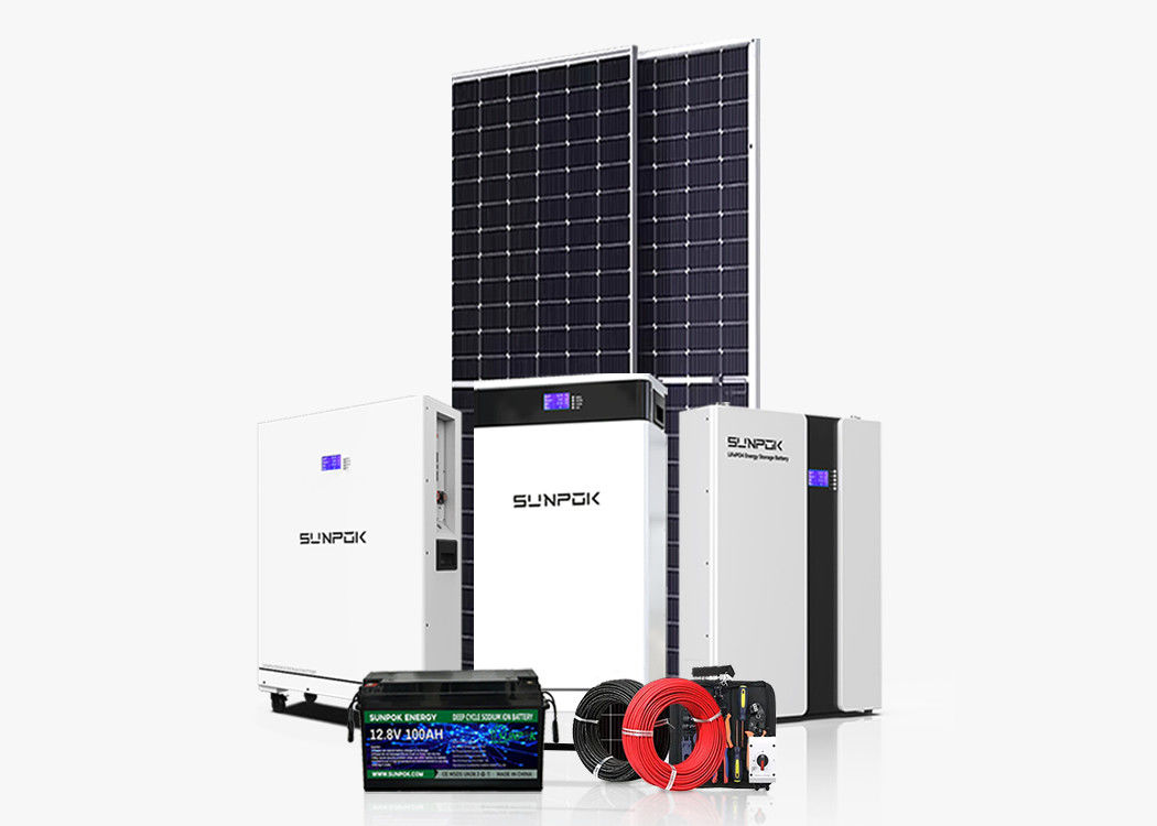 Système de stockage d'énergie solaire à domicile de 10 kW