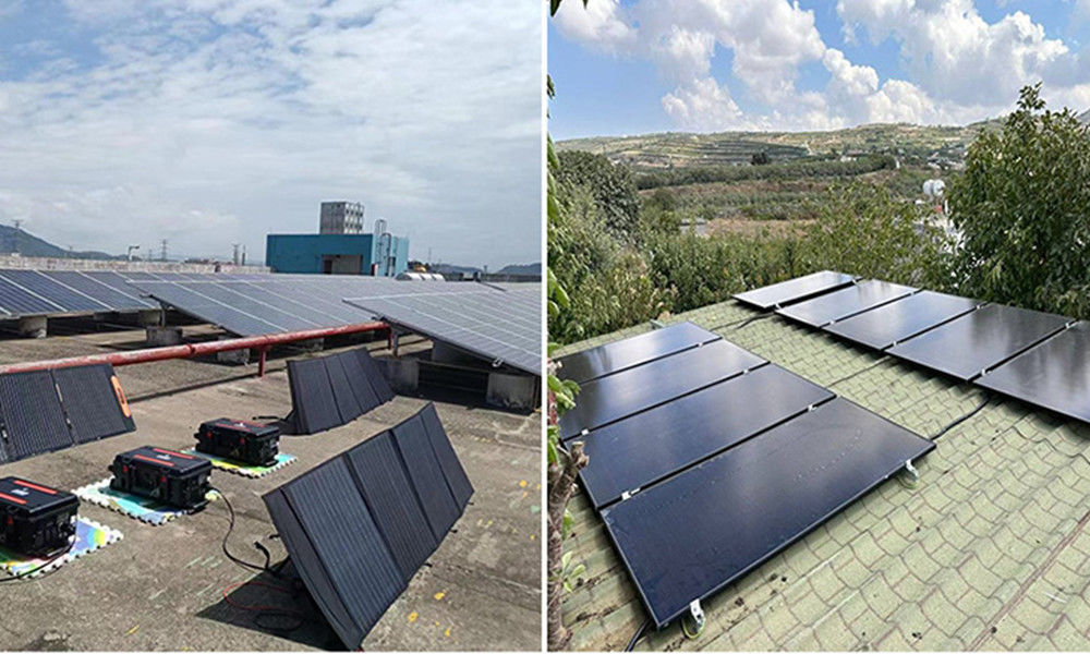 Système d'énergie solaire hors réseau avec batterie au lithium de 48v 3kw 8kw 10kw Système d'énergie solaire Kit