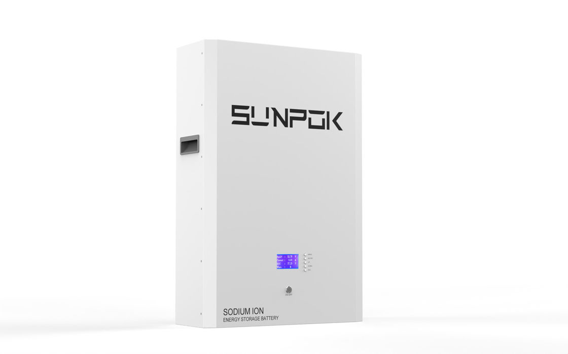 Système de stockage de sodium-ion à paroi de 48V 100ah 150ah 200ah 5kwh 10kwh 20kwh