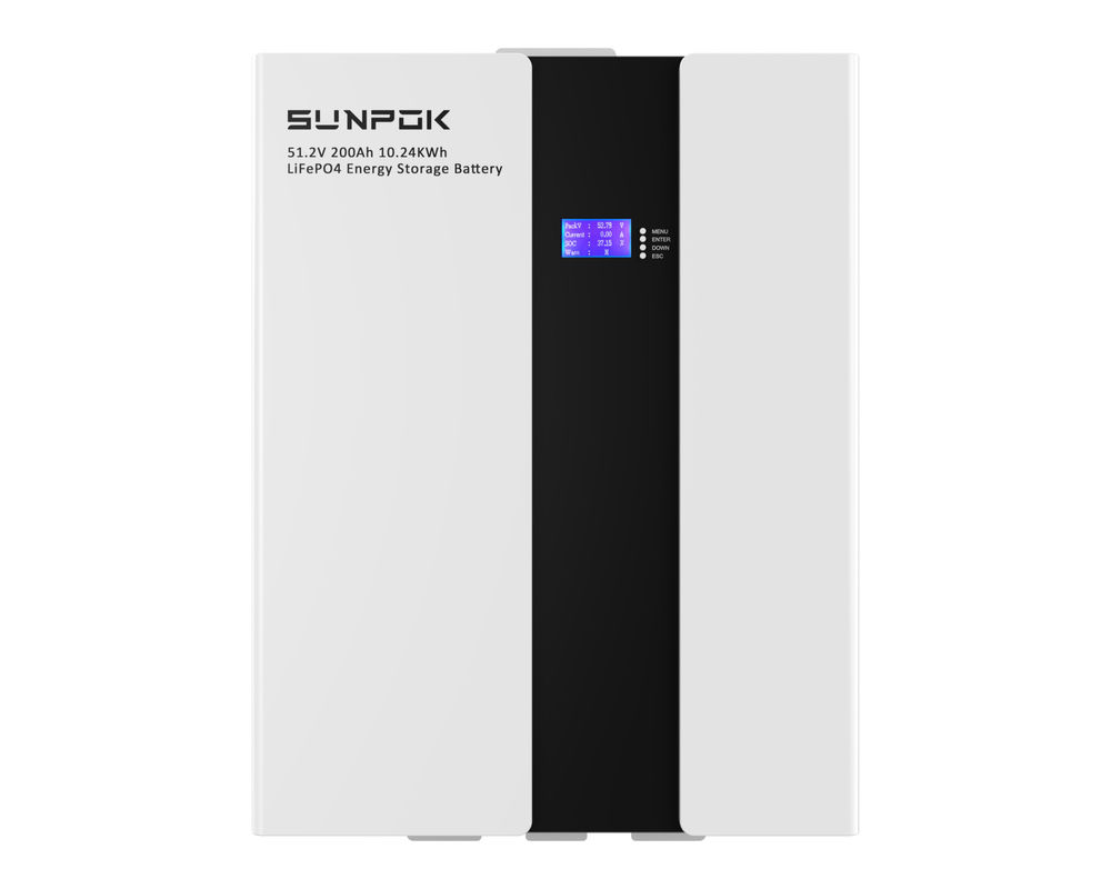 Powerwall 10kwh maison batterie au lithium stockage solaire Monture murale 48V 51.2V 200Ah 10kw LiFePO4 10kwh 20kwh batterie murale de puissance