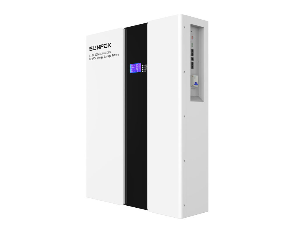 10KW Power Wall Install 48v 200ah Solar Panel Battery Lifepo4 Lithium Ion Phosphate Battery Pack With Bms 51.2V 48V 200ah