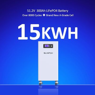 51.2v 300ah Solar Lithium for Home Energy Storage System 48v 314ah 16kwh Lifepo4 Battery 15kwh