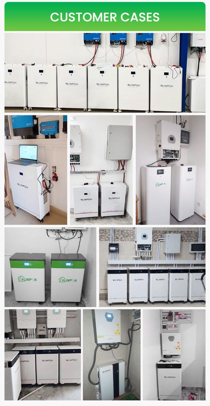 Residentiel 25,6V 300Ah 7kwh 5Kw batterie de stockage d'énergie batterie au lithium batterie de puissance mur 300Ah batterie Lifepo4 13