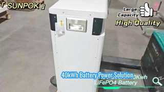 Batterie LifePo4 51,2 V 800 Ah 40 kWh